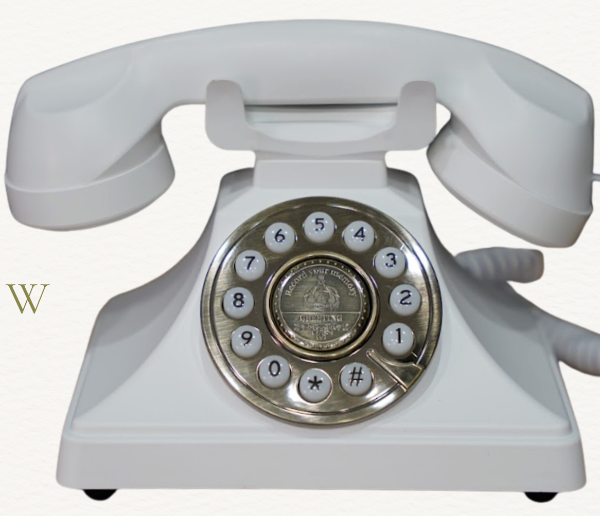Ahizedeki Hatıram™  Retro Telefon
