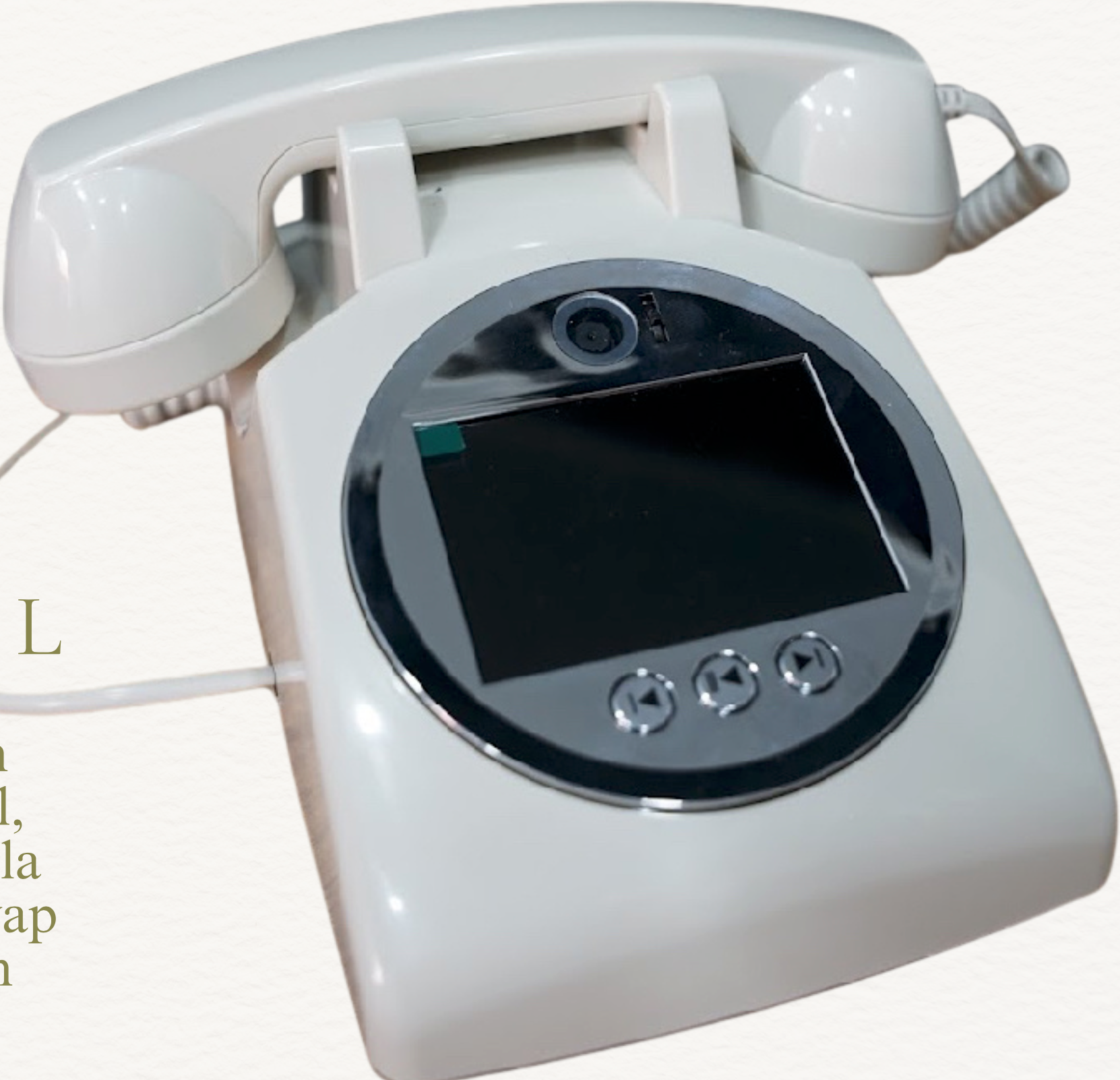 Ahizedeki Hatıram™  Retro Telefon